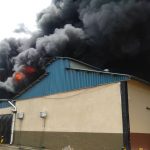 Fire guts Joint Medical Stores warehouse