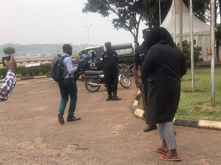 Woman arrested at Entebbe with 90 drug pellets hidden in her V