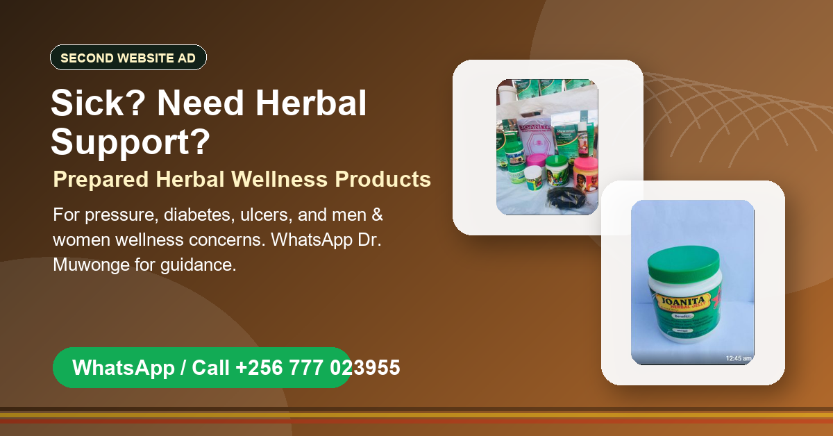 Dr Muwonge Herbal Medicine ad